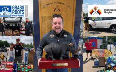 Richmond win Rhino Grassroots Rugby Award 2020